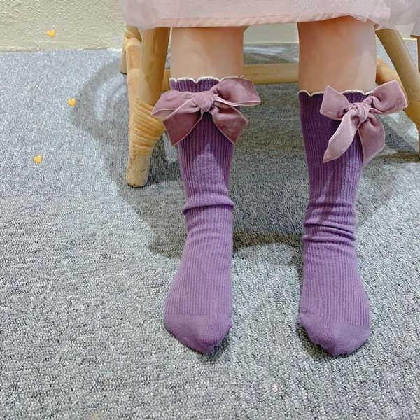 socks 9207 baby bow for girls cotton winter long kids 5 colors girl school, Pink;yellow
socks 9207 baby bow for girls cotton winter long kids 5 colors girl school, Pink;yellow