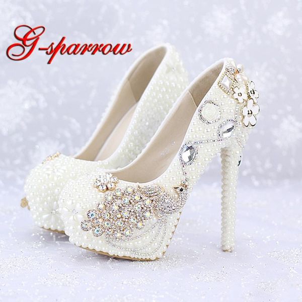 dress shoes custom made ivory pearl wedding round toe platforms phoenix rhinestone bridal banquet prom pumps, Black
dress shoes custom made ivory pearl wedding round toe platforms phoenix rhinestone bridal banquet prom pumps, Black