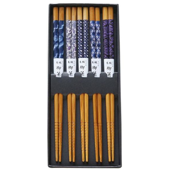 5 pairs/set bamboo ecological chopsticks handmade wood wooden chopstick set a gift for friends
5 pairs/set bamboo ecological chopsticks handmade wood wooden chopstick set a gift for friends