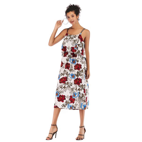 women print floral summer backless dress vintage ruffles strapless casual beach midi dress party femme vestidos, Black;gray
women print floral summer backless dress vintage ruffles strapless casual beach midi dress party femme vestidos, Black;gray