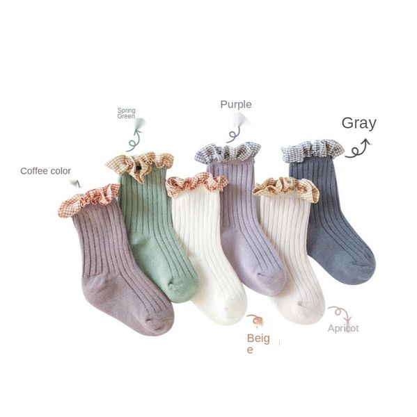2021 spring and autumn new baby lace girls socks newborn baby socks loose combed cotton children's, Pink;yellow
2021 spring and autumn new baby lace girls socks newborn baby socks loose combed cotton children's, Pink;yellow