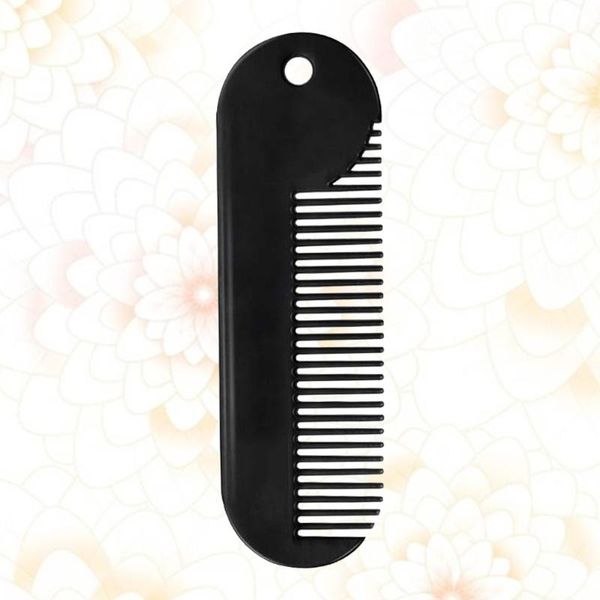 hair brushes zinc alloy beard comb sturdy styling portable accessories useful supply salon gadget for men (black), Silver
hair brushes zinc alloy beard comb sturdy styling portable accessories useful supply salon gadget for men (black), Silver