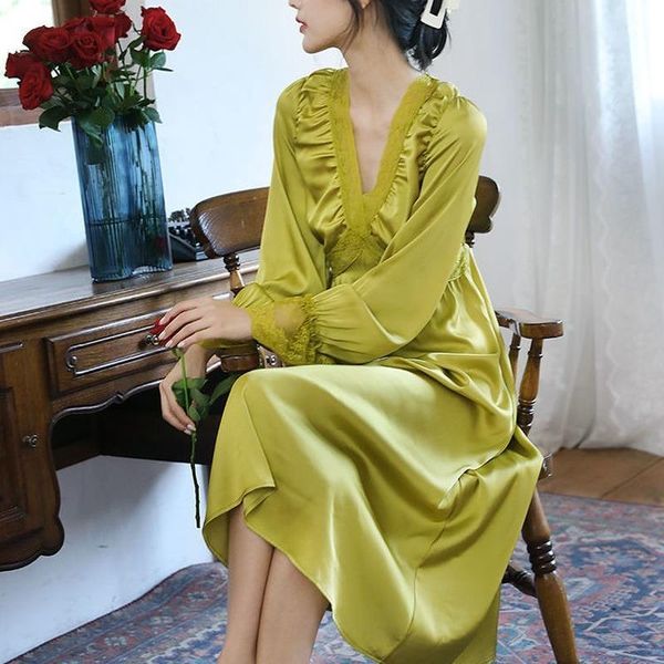 women's sleepwear hollow nightgowns lady spring autumn long sleeve nightdress loose women home clothes night dress f101, Black;red
women's sleepwear hollow nightgowns lady spring autumn long sleeve nightdress loose women home clothes night dress f101, Black;red