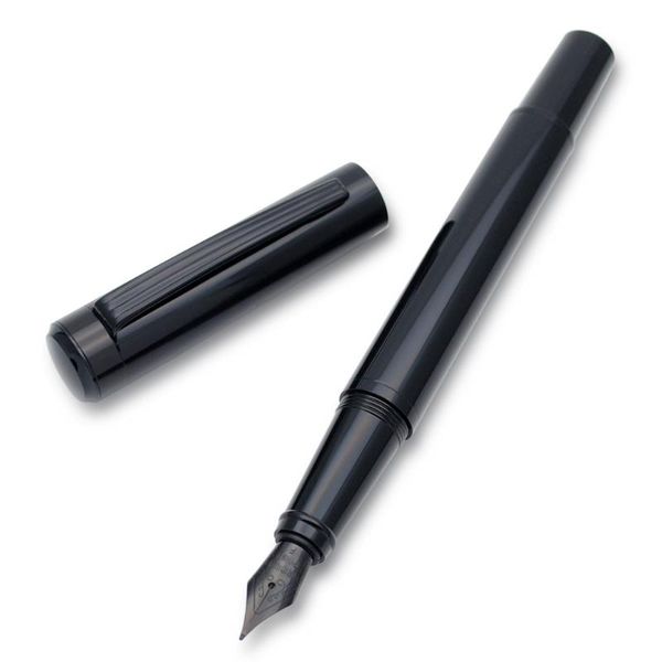 jinhao metal brass black fountain pen f nib ink pen men's business office supplies
jinhao metal brass black fountain pen f nib ink pen men's business office supplies