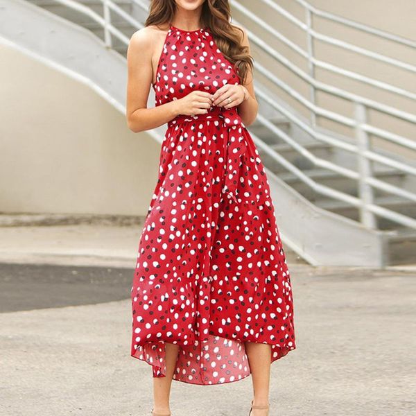 casual dresses for women womens boho floral maxi dress summer beach dot print vintage y2k, Black;gray 
casual dresses for women womens boho floral maxi dress summer beach dot print vintage y2k, Black;gray