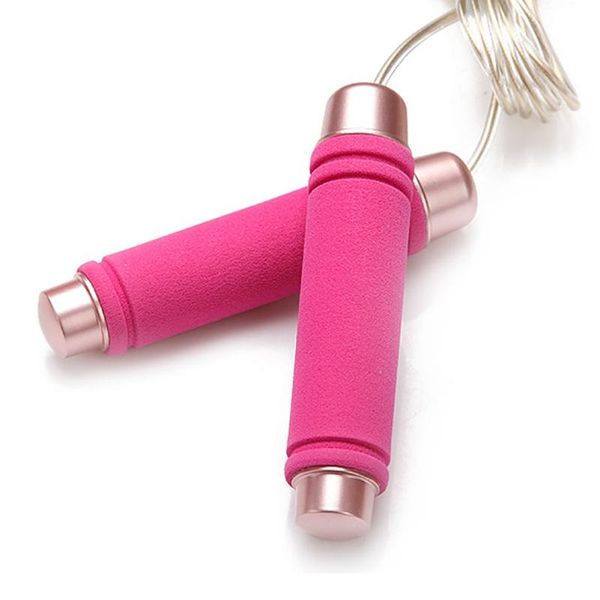 jump ropes 1pc portable sports fitness wear-resistant steel wire sponge sleeve handle skipping rope for aerobic exercise //
jump ropes 1pc portable sports fitness wear-resistant steel wire sponge sleeve handle skipping rope for aerobic exercise //