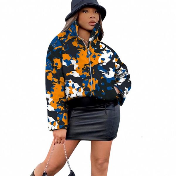 mode camouflage warm parka print for women with zipper coat outwear autumn new street style down jacket t2t0, Black
mode camouflage warm parka print for women with zipper coat outwear autumn new street style down jacket t2t0, Black