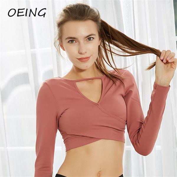 yoga outfit workout gym long sleeve crop professional clothes for women hollow out sport shirts
yoga outfit workout gym long sleeve crop professional clothes for women hollow out sport shirts