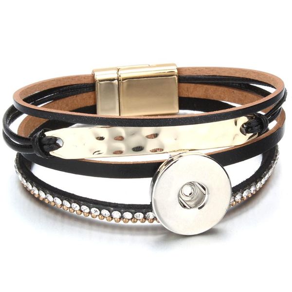charm bracelets snap button jewelry bracelet handmade braided crystal rhinestone leather fit 18mm buttons, Golden;silver
charm bracelets snap button jewelry bracelet handmade braided crystal rhinestone leather fit 18mm buttons, Golden;silver