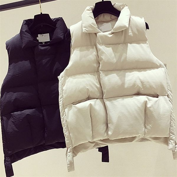 womens warm solid stand collar vest waistcoat autumn winter zipper pocket vests female casual ladies sleeveless coats, Black;white
womens warm solid stand collar vest waistcoat autumn winter zipper pocket vests female casual ladies sleeveless coats, Black;white