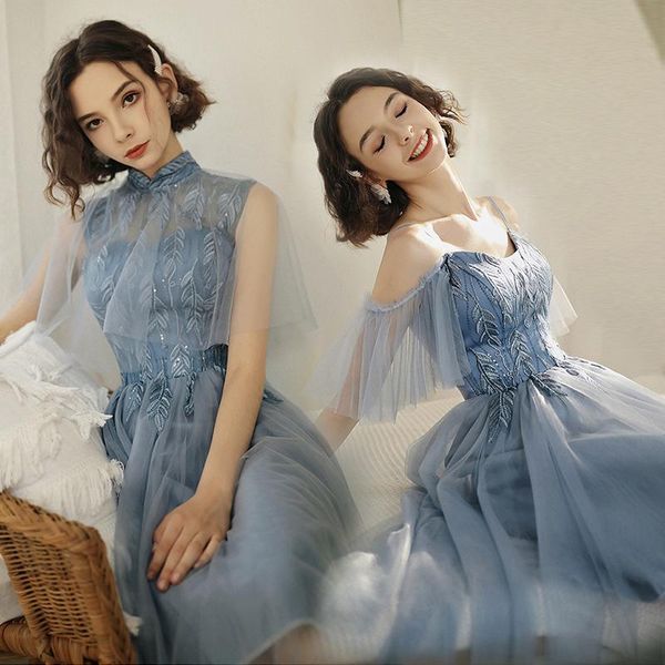 bridesmaid dress cr522 high collar crepe formal gowns embroidery vestidos a-line tea-length maid of honor dresses for wedding, White;pink
bridesmaid dress cr522 high collar crepe formal gowns embroidery vestidos a-line tea-length maid of honor dresses for wedding, White;pink