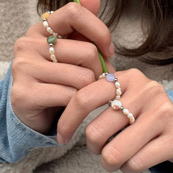 wedding rings vintage freshwater pearl beads for women handmade adjustable natural stone chrismas gift party girls, Slivery;golden
wedding rings vintage freshwater pearl beads for women handmade adjustable natural stone chrismas gift party girls, Slivery;golden