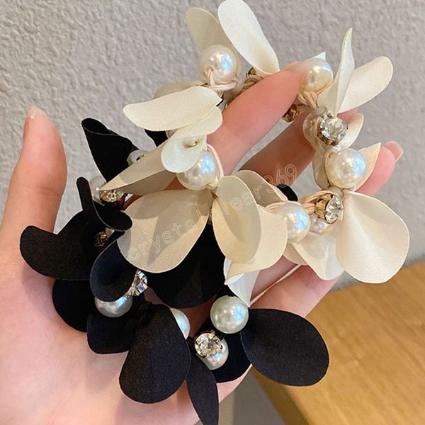 elegant rhinestone pearl hair scrunchies women fashion elastic rubber band small fresh festival ponytail holder hair accessories, Slivery;white
elegant rhinestone pearl hair scrunchies women fashion elastic rubber band small fresh festival ponytail holder hair accessories, Slivery;white