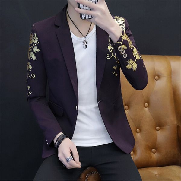 new style nightclub youths groom dress men's korean edition personality hairdresser small suit ec89, White;black
new style nightclub youths groom dress men's korean edition personality hairdresser small suit ec89, White;black