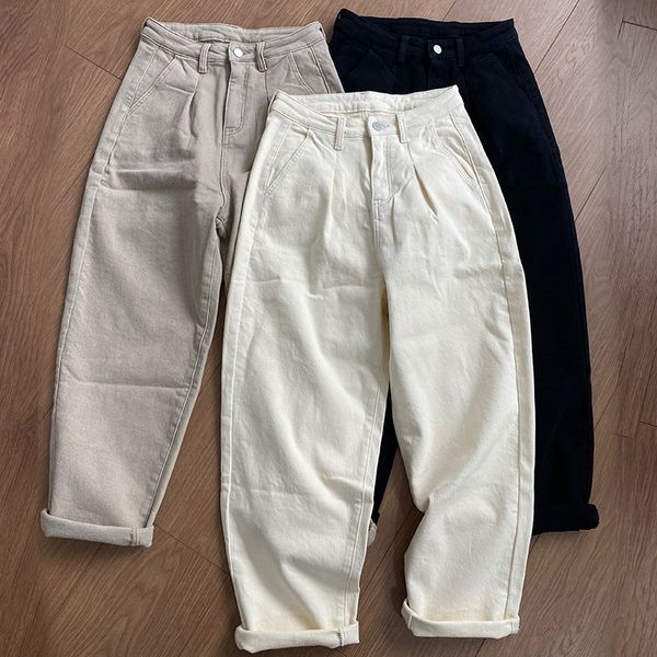 2021 women pants autumn and winter new plus veet warm loose straight jeans dt3q, Blue
2021 women pants autumn and winter new plus veet warm loose straight jeans dt3q, Blue