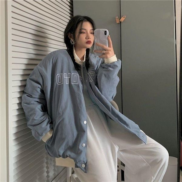 women's jackets autumn/winter oversized baseball women jacket couple 2021 korean letter embroidery thick uniform student padded goth, Black;brown
women's jackets autumn/winter oversized baseball women jacket couple 2021 korean letter embroidery thick uniform student padded goth, Black;brown