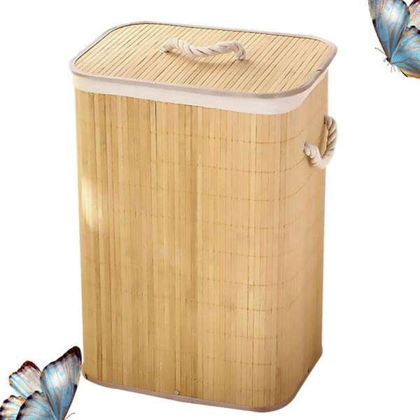 storage baskets foldable clothes basket household laundry dirty bucket bamboo (khaki)
storage baskets foldable clothes basket household laundry dirty bucket bamboo (khaki)