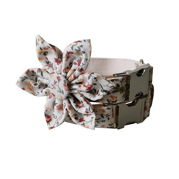 dog collars & leashes white floral bow tie pet collar and leash set break puppy hiking walking running lead accessories for small dogs
dog collars & leashes white floral bow tie pet collar and leash set break puppy hiking walking running lead accessories for small dogs