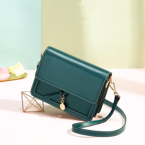 waist bags trend college style women's bag green/black delicate retro small square cowhide shoulder manufacturers direct sale
waist bags trend college style women's bag green/black delicate retro small square cowhide shoulder manufacturers direct sale