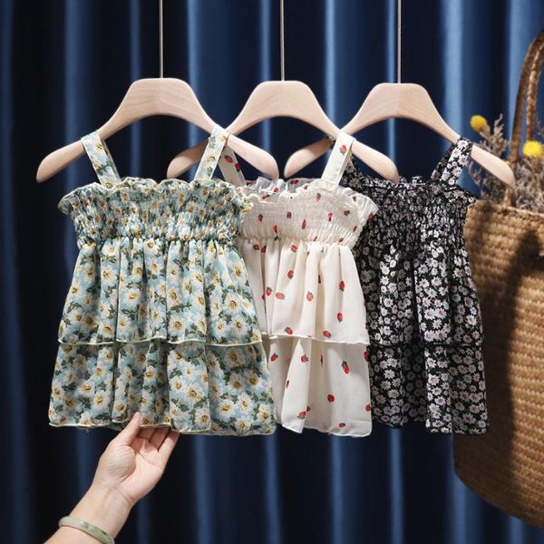 girl's dresses summer girls' dress flower casual sleeveless party princess fashion children baby kids floral toddler clothes, Red;yellow
girl's dresses summer girls' dress flower casual sleeveless party princess fashion children baby kids floral toddler clothes, Red;yellow