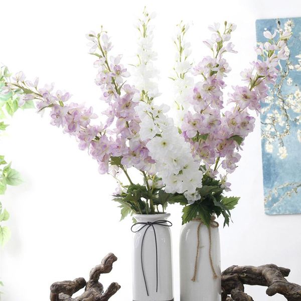 decorative flowers & wreaths 105cm artificial flower long branch delphinium wedding bird living room decoration hyacinth arrangement
decorative flowers & wreaths 105cm artificial flower long branch delphinium wedding bird living room decoration hyacinth arrangement