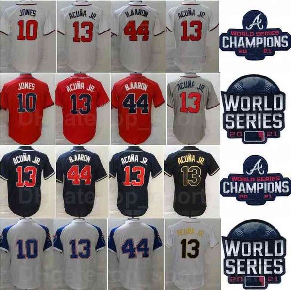 world series champions 2022 men 13 ronald acuna jr baseball jersey 10 chipper jones 44 hank aaron vinatge cool base stitched navy blue white, Black
world series champions 2022 men 13 ronald acuna jr baseball jersey 10 chipper jones 44 hank aaron vinatge cool base stitched navy blue white, Black