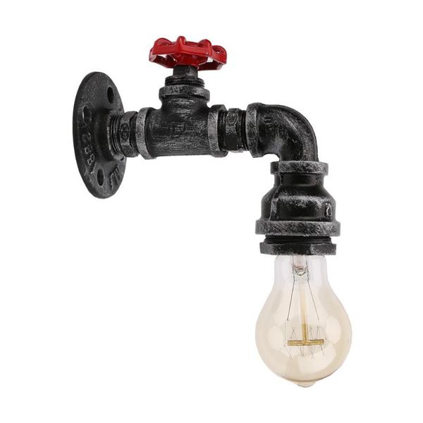 wall lamp iron vintage water pipe lamps reading with led/edison e26/ e27 sconce light for home cafe bar
wall lamp iron vintage water pipe lamps reading with led/edison e26/ e27 sconce light for home cafe bar