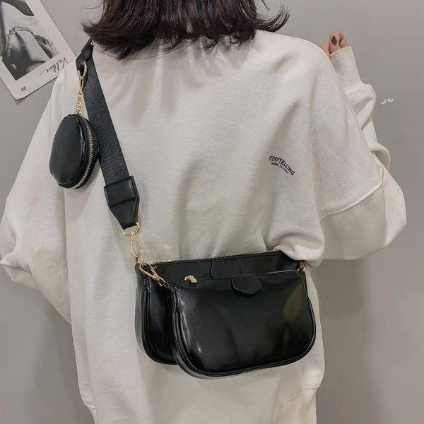 shoulder bags women's small pu leather bag crossbody 2021 fashion three-in-one luxury package female wallet
shoulder bags women's small pu leather bag crossbody 2021 fashion three-in-one luxury package female wallet