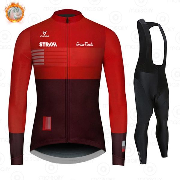 racing sets winter fleece strava pro man cycling jersey mountian bicycle clothes wear ropa ciclismo bike clothing suit 2021, Black;blue
racing sets winter fleece strava pro man cycling jersey mountian bicycle clothes wear ropa ciclismo bike clothing suit 2021, Black;blue
