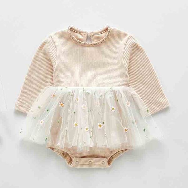 autumn baby girl's long sleeve bodysuit halter skirt with fart small flower mesh skirt creeper newborn baby girl clothes 210315, Red;yellow
autumn baby girl's long sleeve bodysuit halter skirt with fart small flower mesh skirt creeper newborn baby girl clothes 210315, Red;yellow