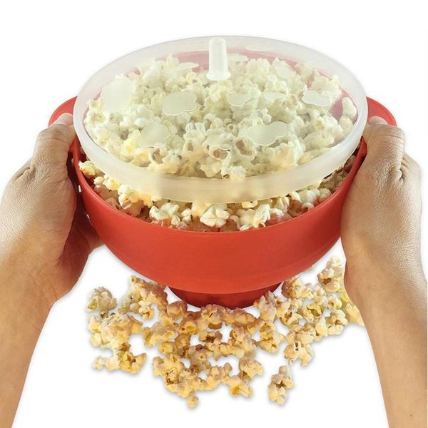 bowls silicone popcorn bowl microwave oven folded creative high temperature resistant large covered kitchen baking tool with cover
bowls silicone popcorn bowl microwave oven folded creative high temperature resistant large covered kitchen baking tool with cover