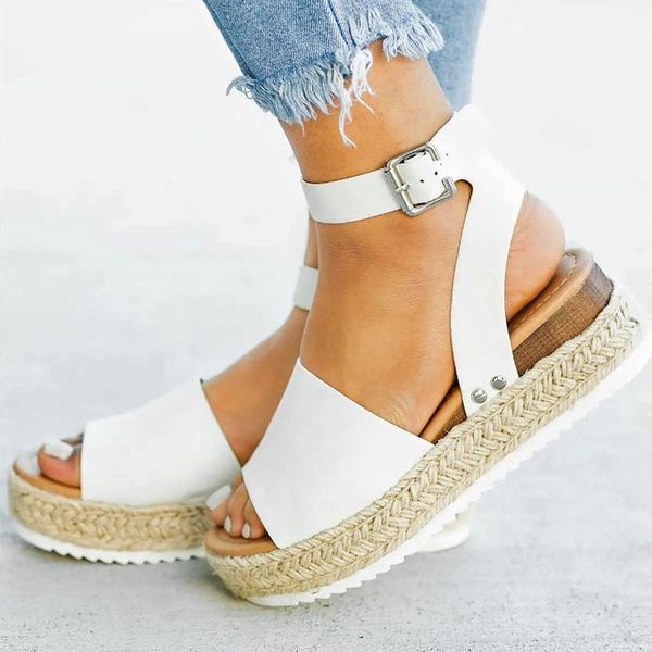 women sandals 2021 leather wedges shoes summer shoes women flip flop chaussures femme platform sandals plus size, Black
women sandals 2021 leather wedges shoes summer shoes women flip flop chaussures femme platform sandals plus size, Black