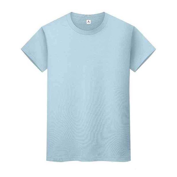 men and women round neck solid color t-shirt summer cotton bottoming short-sleeved half-sleeved d8jhi, Black
men and women round neck solid color t-shirt summer cotton bottoming short-sleeved half-sleeved d8jhi, Black
