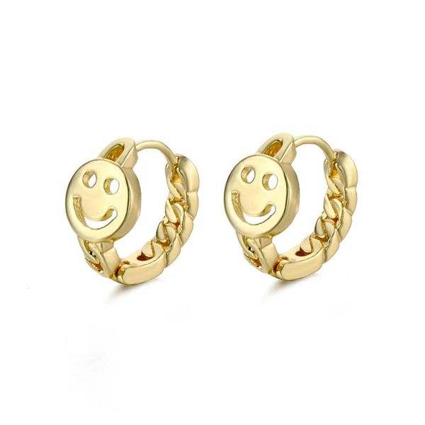 hoop & huggie songhua smile ear female korean version of simple port wind buckle net red round hollow smiling earrings, Golden;silver
hoop & huggie songhua smile ear female korean version of simple port wind buckle net red round hollow smiling earrings, Golden;silver