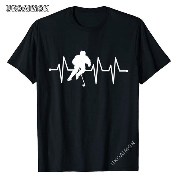 men's t-shirts hockey heartbeat women pure cotton tees classic prevalent t-shirt casual unique tshirt party streetwear tee shirts, White;black
men's t-shirts hockey heartbeat women pure cotton tees classic prevalent t-shirt casual unique tshirt party streetwear tee shirts, White;black