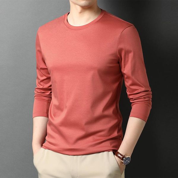 men's t-shirts 2021 spring and autumn tees men round neck cotton long-sleeved t shirt jke686, White;black
men's t-shirts 2021 spring and autumn tees men round neck cotton long-sleeved t shirt jke686, White;black