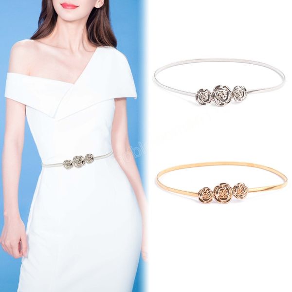 gold sliver metal thin belts for women rose flower shape stretch waist belt skinny chain female dress waistband wedding, Black;brown
gold sliver metal thin belts for women rose flower shape stretch waist belt skinny chain female dress waistband wedding, Black;brown