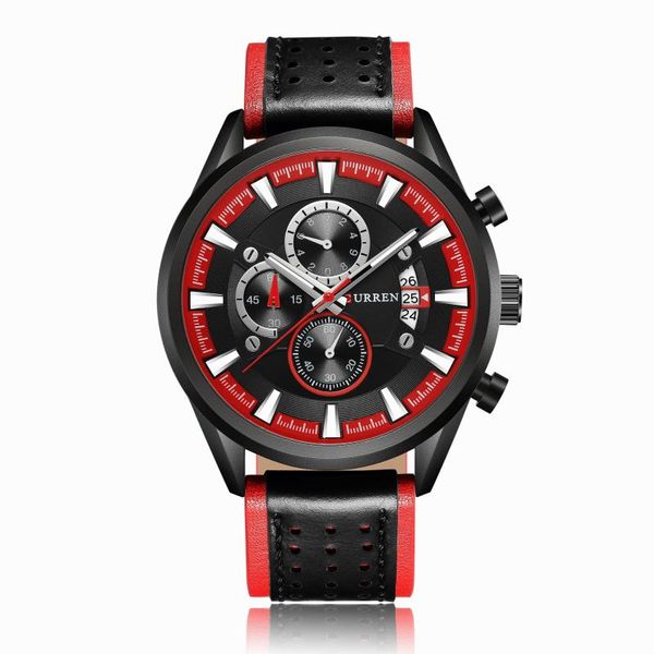 wristwatches curren/ karin 8290 men's watch calendar waterproof belt sports watch., Slivery;brown
wristwatches curren/ karin 8290 men's watch calendar waterproof belt sports watch., Slivery;brown