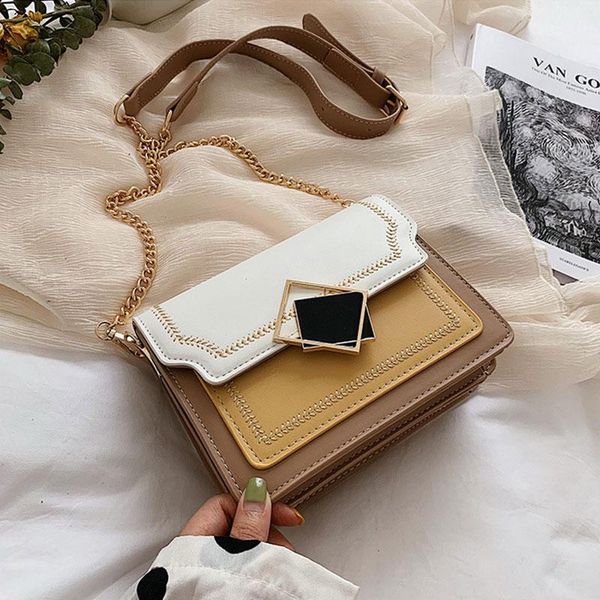 shoulder bags retro women's bag, leather chain small cross square messenger fashion
shoulder bags retro women's bag, leather chain small cross square messenger fashion
