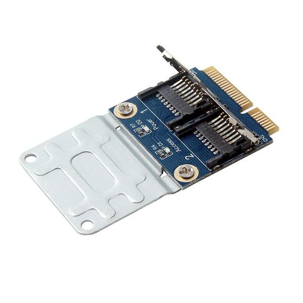 computer cables & connectors mini pcie to 2 micro sd adapter card dual tf notebook ssd reader microsd
computer cables & connectors mini pcie to 2 micro sd adapter card dual tf notebook ssd reader microsd