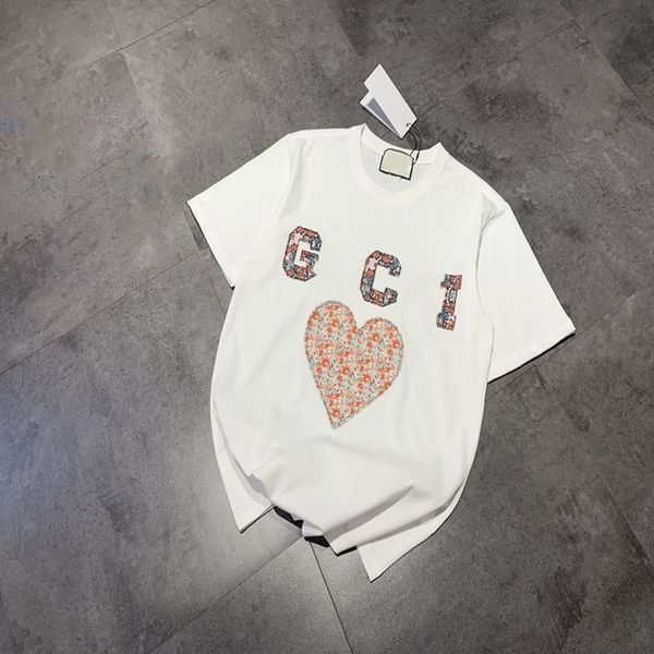 men's and women's 2021 short t-shirt men's half sleeve t-shirt lovers love printing casual loose korean version bottoming spr, White
men's and women's 2021 short t-shirt men's half sleeve t-shirt lovers love printing casual loose korean version bottoming spr, White