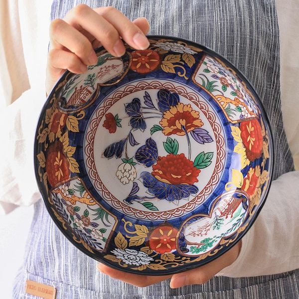 1 pc japanese ceramic soup noodle bowl high grade underglaze exquisite household made in japan
1 pc japanese ceramic soup noodle bowl high grade underglaze exquisite household made in japan