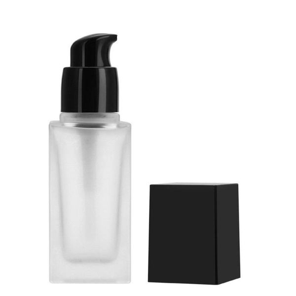30ml square liquid foundation frosted glass bottle essence emulsion refillable bottles cosmetic packaging container for travel
30ml square liquid foundation frosted glass bottle essence emulsion refillable bottles cosmetic packaging container for travel