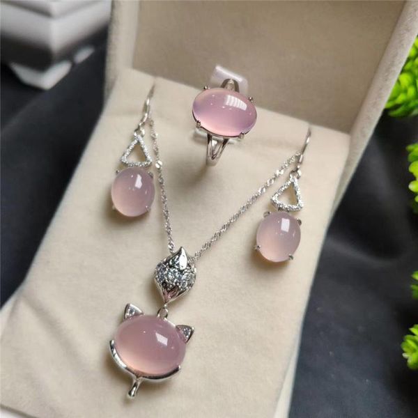 bracelet, earrings & necklace koraba 3pcs 925 sterling silver natural pink jade gemstone pendant bracelet women jewelry set, Black
bracelet, earrings & necklace koraba 3pcs 925 sterling silver natural pink jade gemstone pendant bracelet women jewelry set, Black