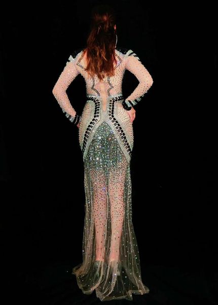 stage see through silver black rhinestones dress bar birthday celebrate dress prom dance mesh outfit women singer dresses, Black;red
stage see through silver black rhinestones dress bar birthday celebrate dress prom dance mesh outfit women singer dresses, Black;red