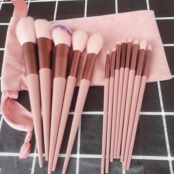 makeup brushes 13 pcs professional set eye shadow powder blush cosmetic tools for beginners
makeup brushes 13 pcs professional set eye shadow powder blush cosmetic tools for beginners