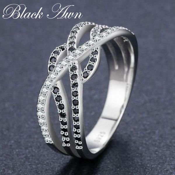 cluster rings trendy 2.6g 925 sterling silver fine jewelry bague black spinel engagement for women girl party gift bijoux c448, Golden;silver
cluster rings trendy 2.6g 925 sterling silver fine jewelry bague black spinel engagement for women girl party gift bijoux c448, Golden;silver