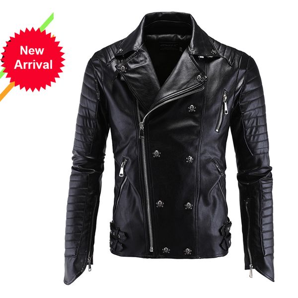 2021 new overcoat men's street windbreaker coat plush men leather locomotive fur clothing pu embroidery casual jacket ckwe zxvo, Black
2021 new overcoat men's street windbreaker coat plush men leather locomotive fur clothing pu embroidery casual jacket ckwe zxvo, Black