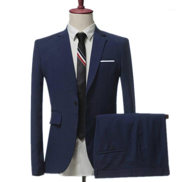 men's suits & blazers men slim fit casual pure color blazer wedding party fashion 2-piece, White;black
men's suits & blazers men slim fit casual pure color blazer wedding party fashion 2-piece, White;black