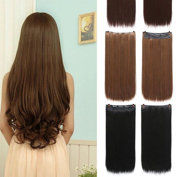 synthetic wigs allaosify 24 inches straight hair with 5 clip in one piece for women's long, Black
synthetic wigs allaosify 24 inches straight hair with 5 clip in one piece for women's long, Black